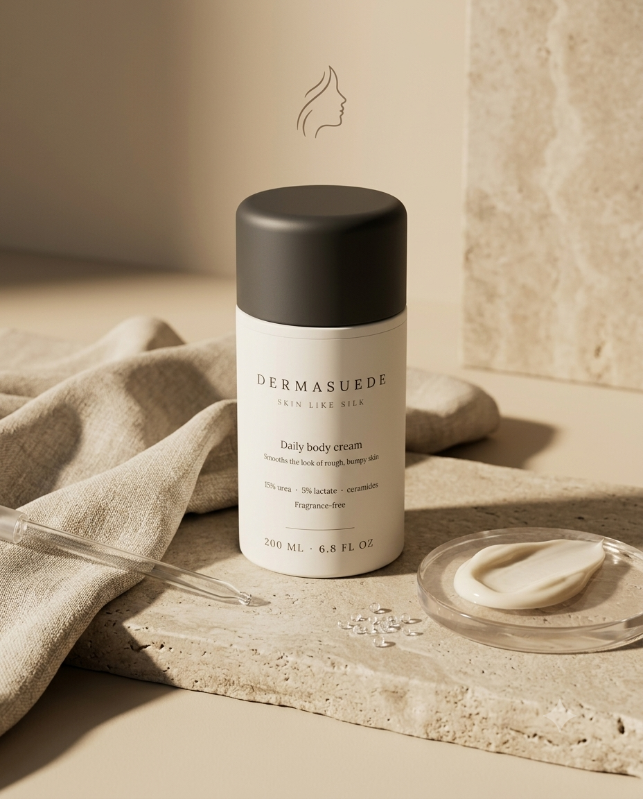Daily Body Cream for Rough & Bumpy Skin | 15% Urea + 5% Lactic Acid