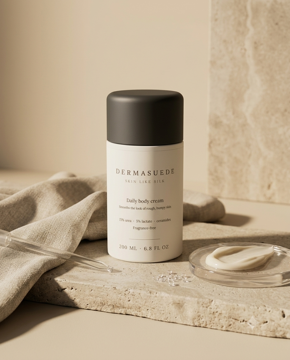 Daily Body Cream for Rough & Bumpy Skin | 15% Urea + 5% Lactic Acid